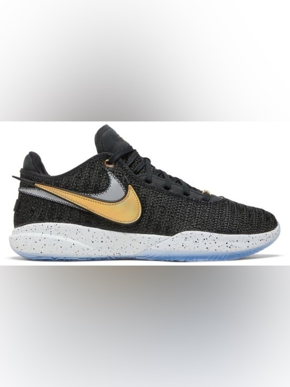 Nike LeBron 20 'Fab 5 2023 Social Edition Black Gold Men’s size 6.5 women’s 8